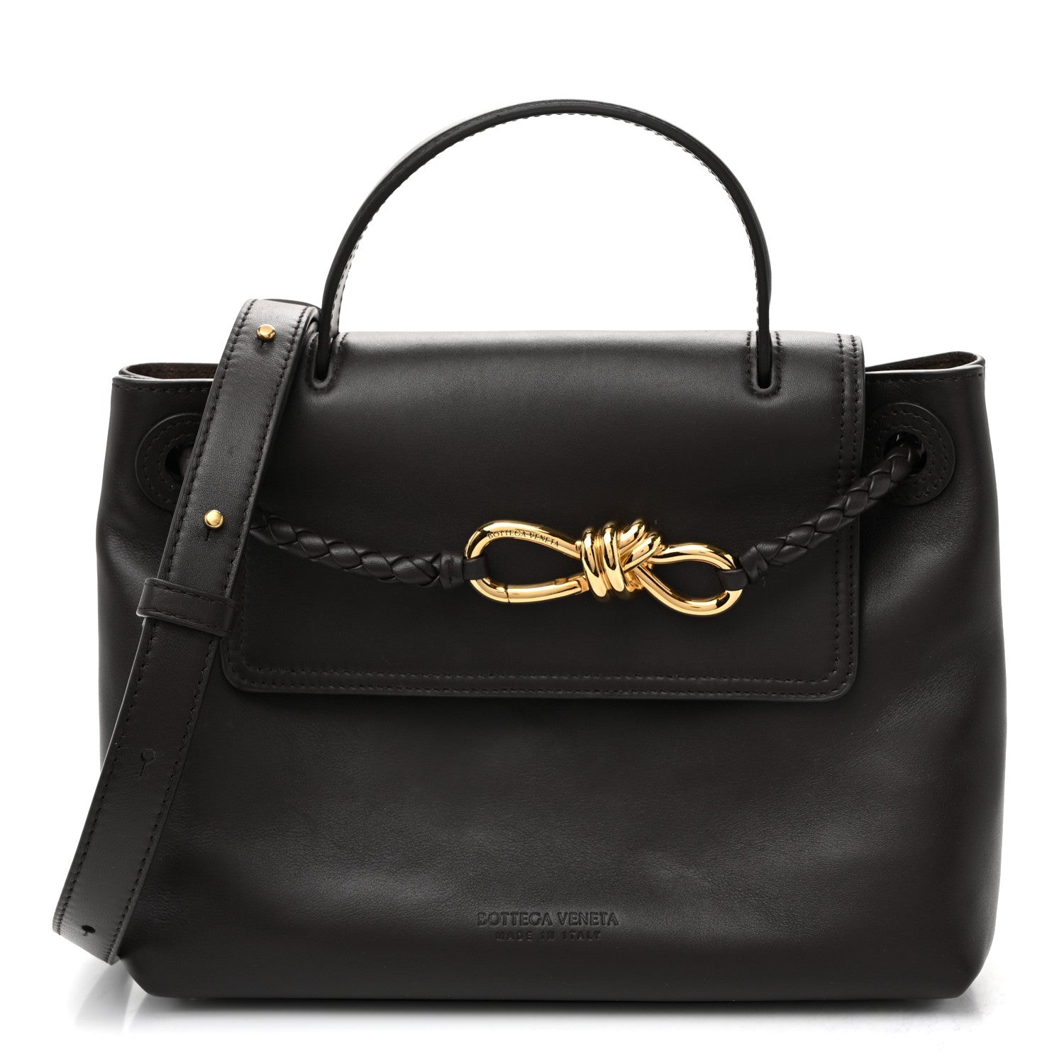 Bottega Veneta Silky Calfskin Small Ciao Ciao Fondant 1 of 11