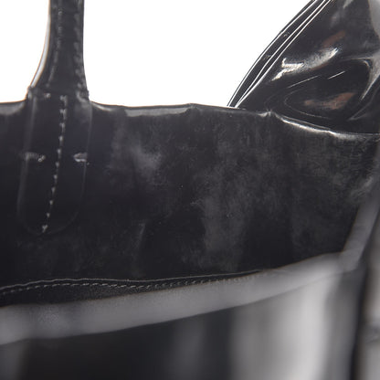 Valentino Garavani Patent Lacca Bow Tote Black 9 of 16
