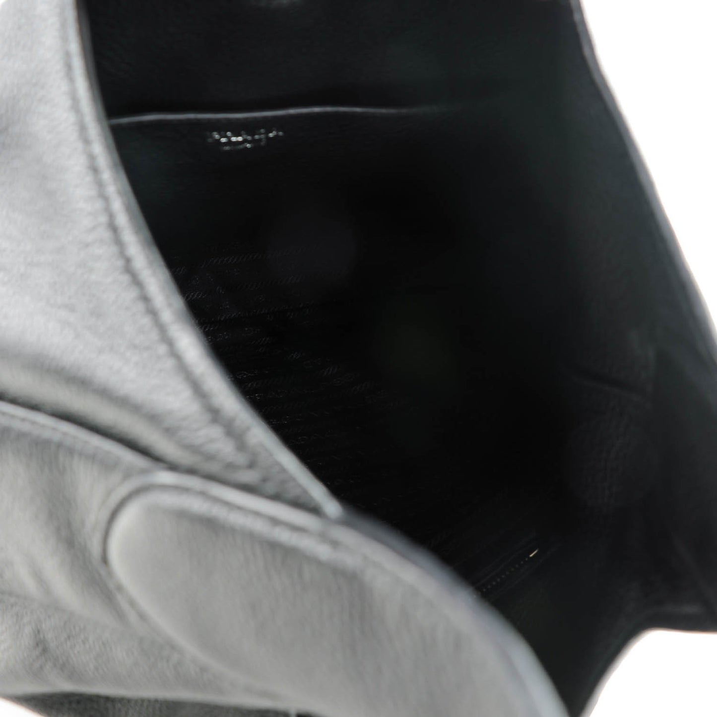 Vitello Daino Medium Pocket Hobo Bag Nero Black