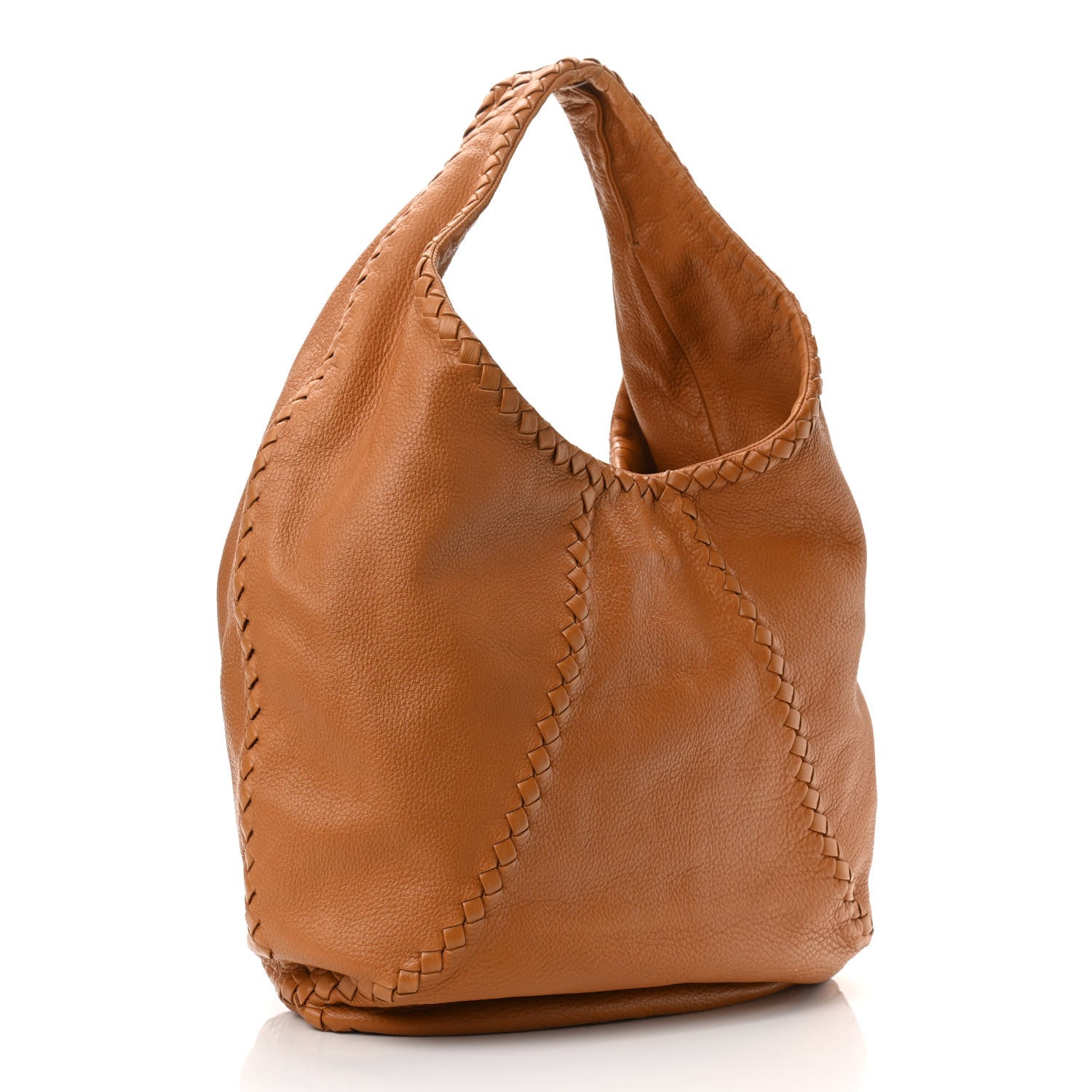 Bottega Veneta Cervo Deerskin Large Hobo Brown 2 of 8