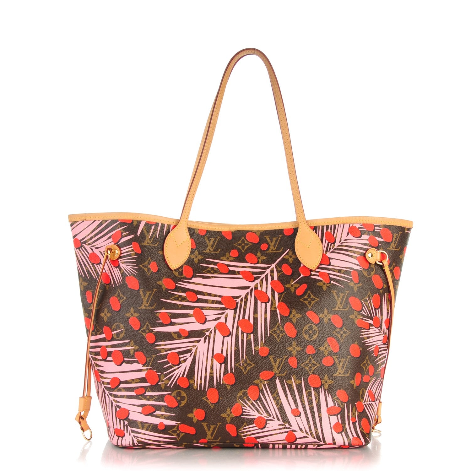 Louis Vuitton Monogram Jungle Dots Neo Neverfull MM Sugar Pink Poppy 1 of 8