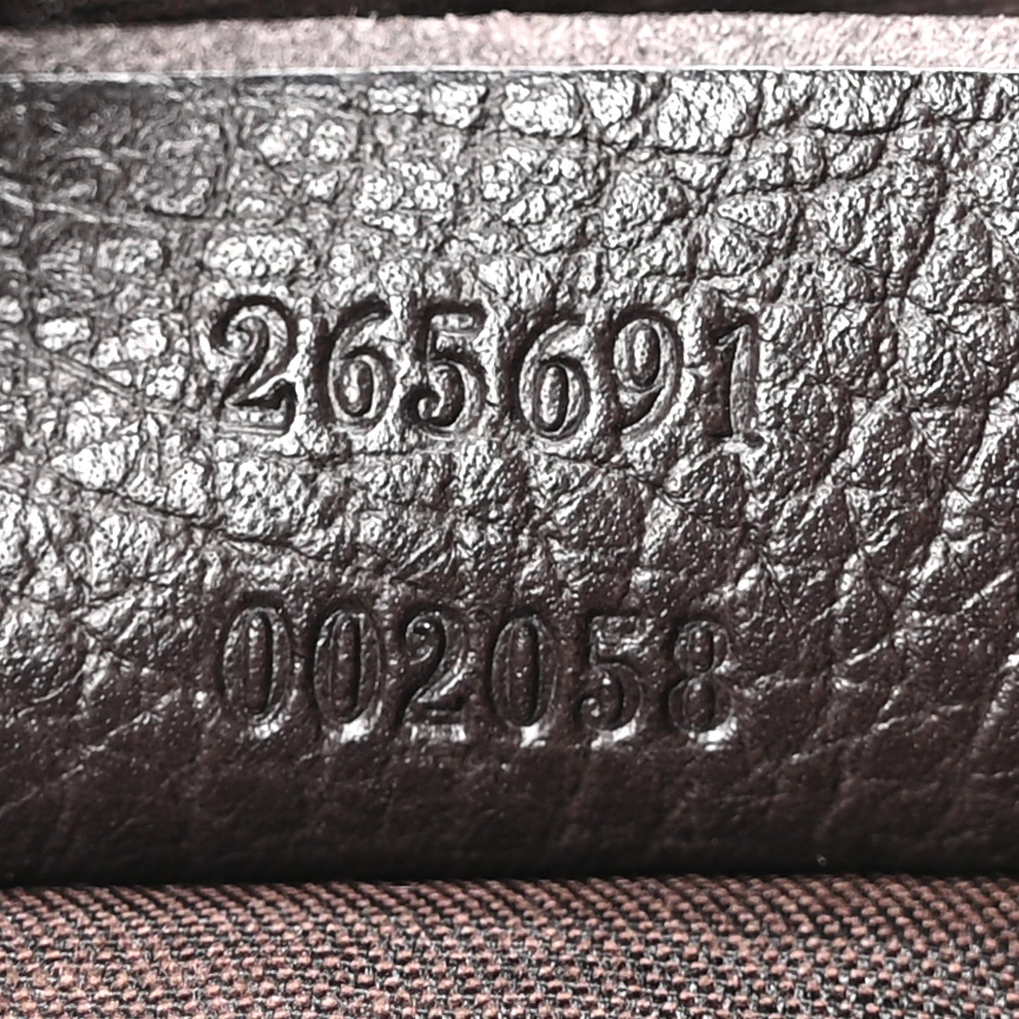 Denim Monogram Small D Silver Ring Messenger Brown