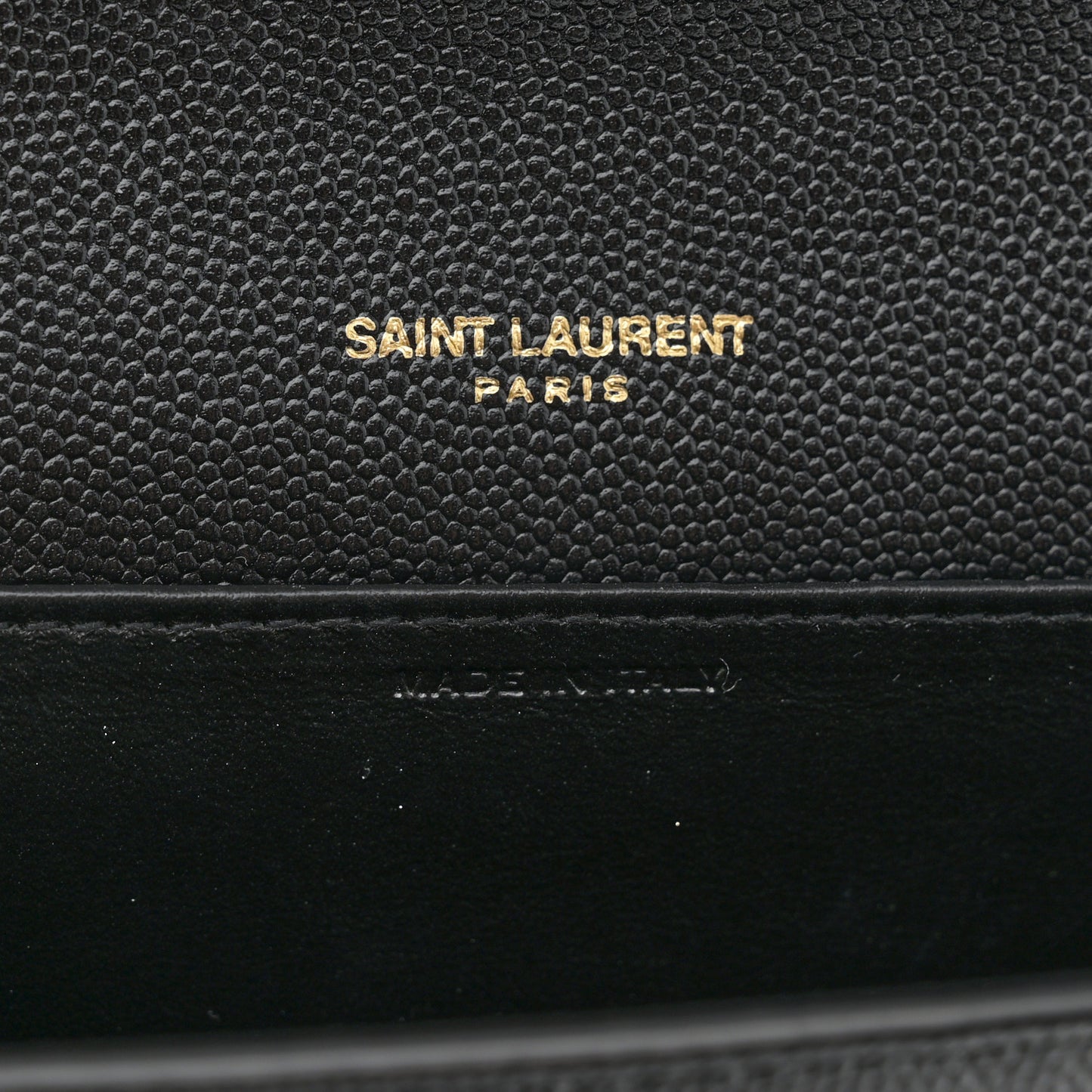 Grain de Poudre Uptown Chain Wallet Black