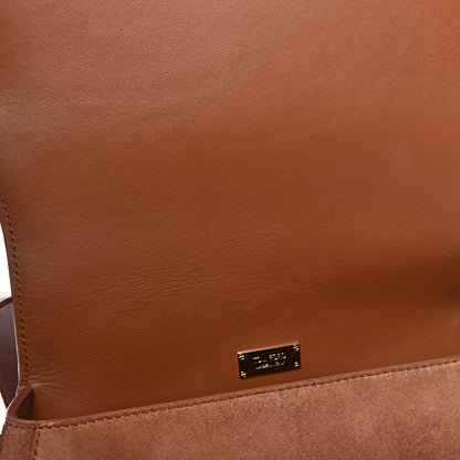 Tom Ford Suede Jennifer Saddle Bag Tobacco 8 of 12
