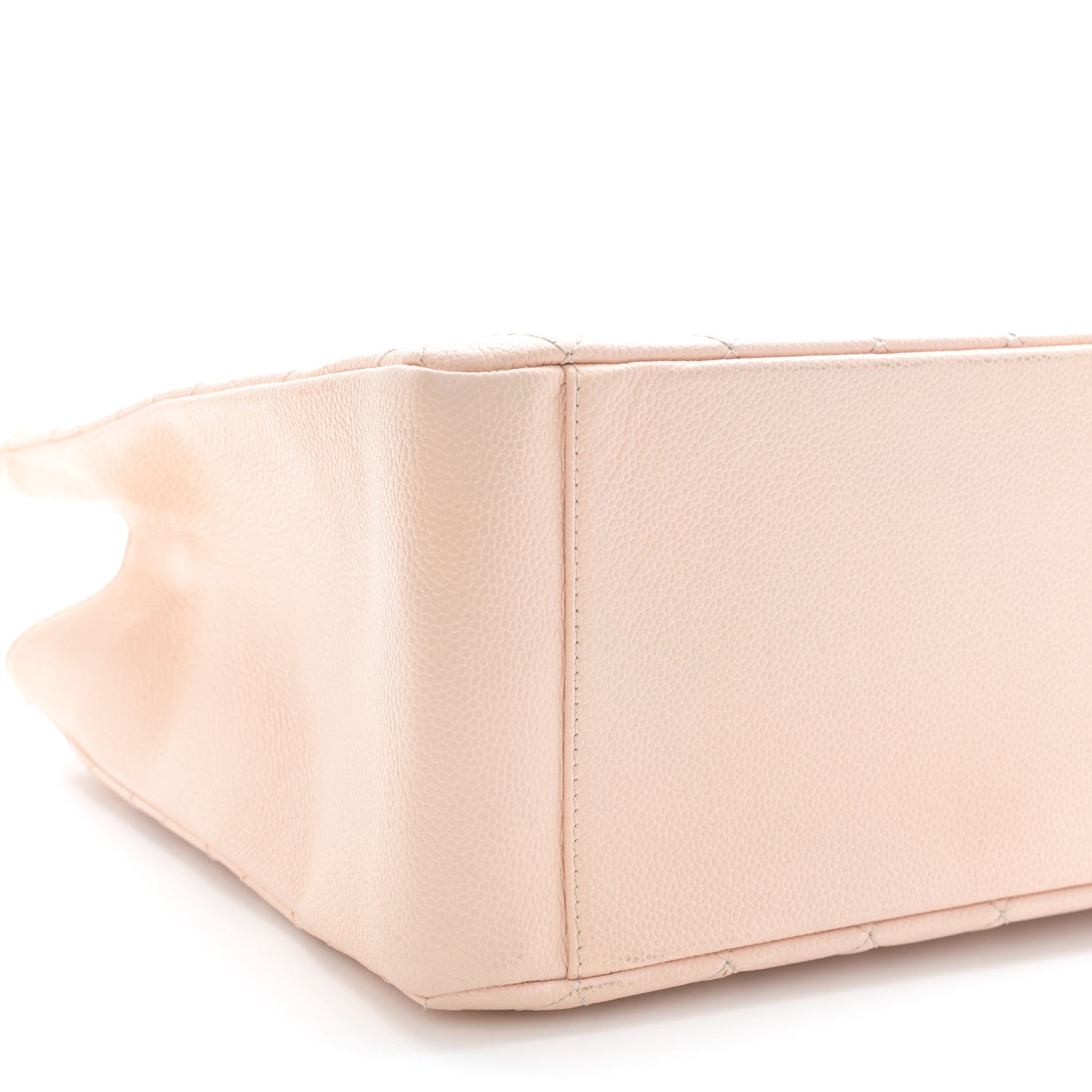 Chanel Caviar Quilted Grand Shopping Tote GST Light Pink 9 of 11