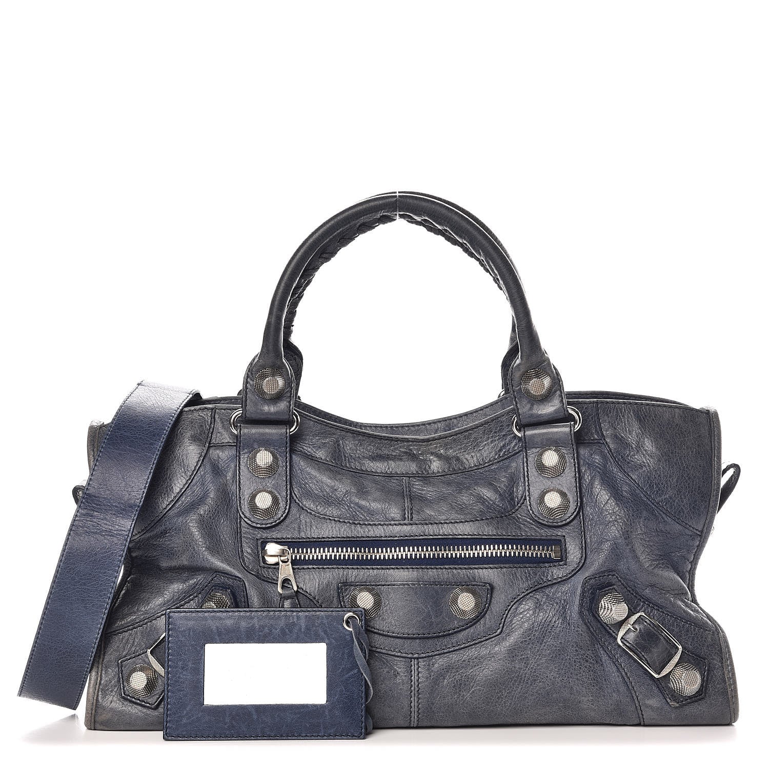 Balenciaga Agneau Giant 21 Silver Hardware Part Time Bleu Roi 1 of 20
