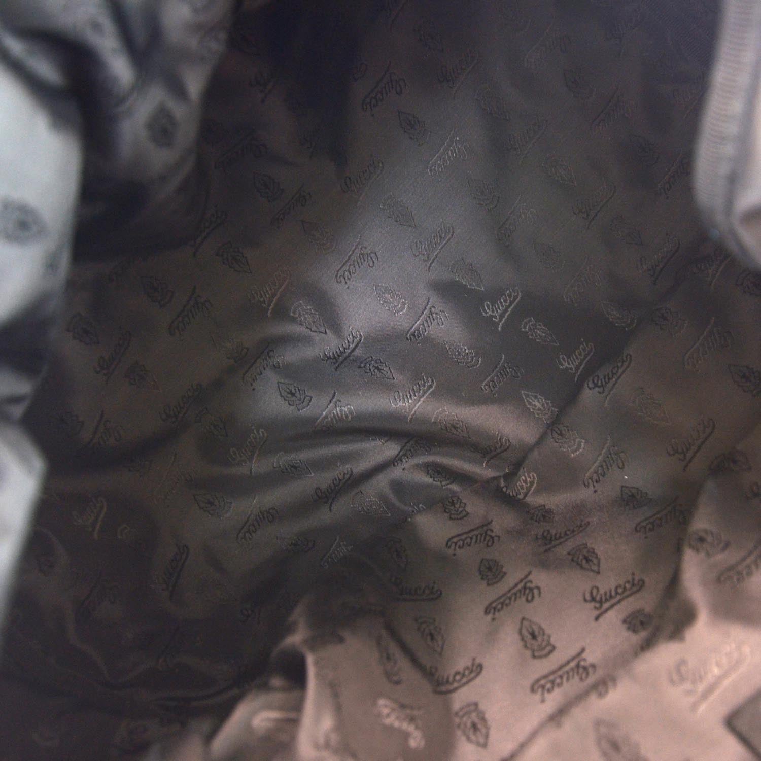 Gucci Leather Babouska Boston Black 7 of 7