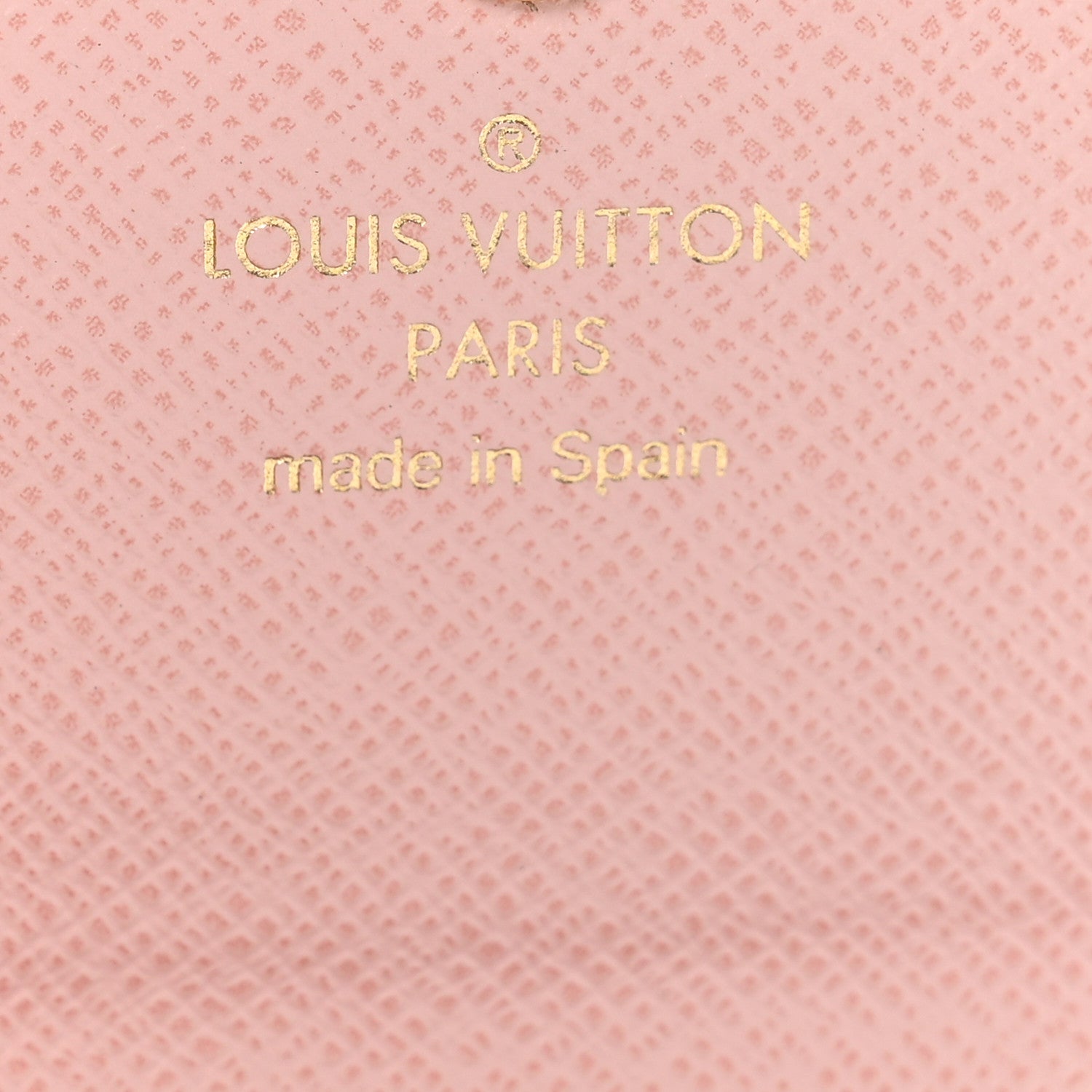 Louis Vuitton Damier Azur Rosalie Coin Purse Rose Ballerine 6 of 7