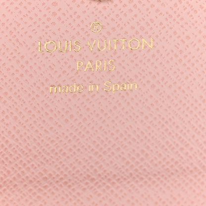 Louis Vuitton Damier Azur Rosalie Coin Purse Rose Ballerine 6 of 7