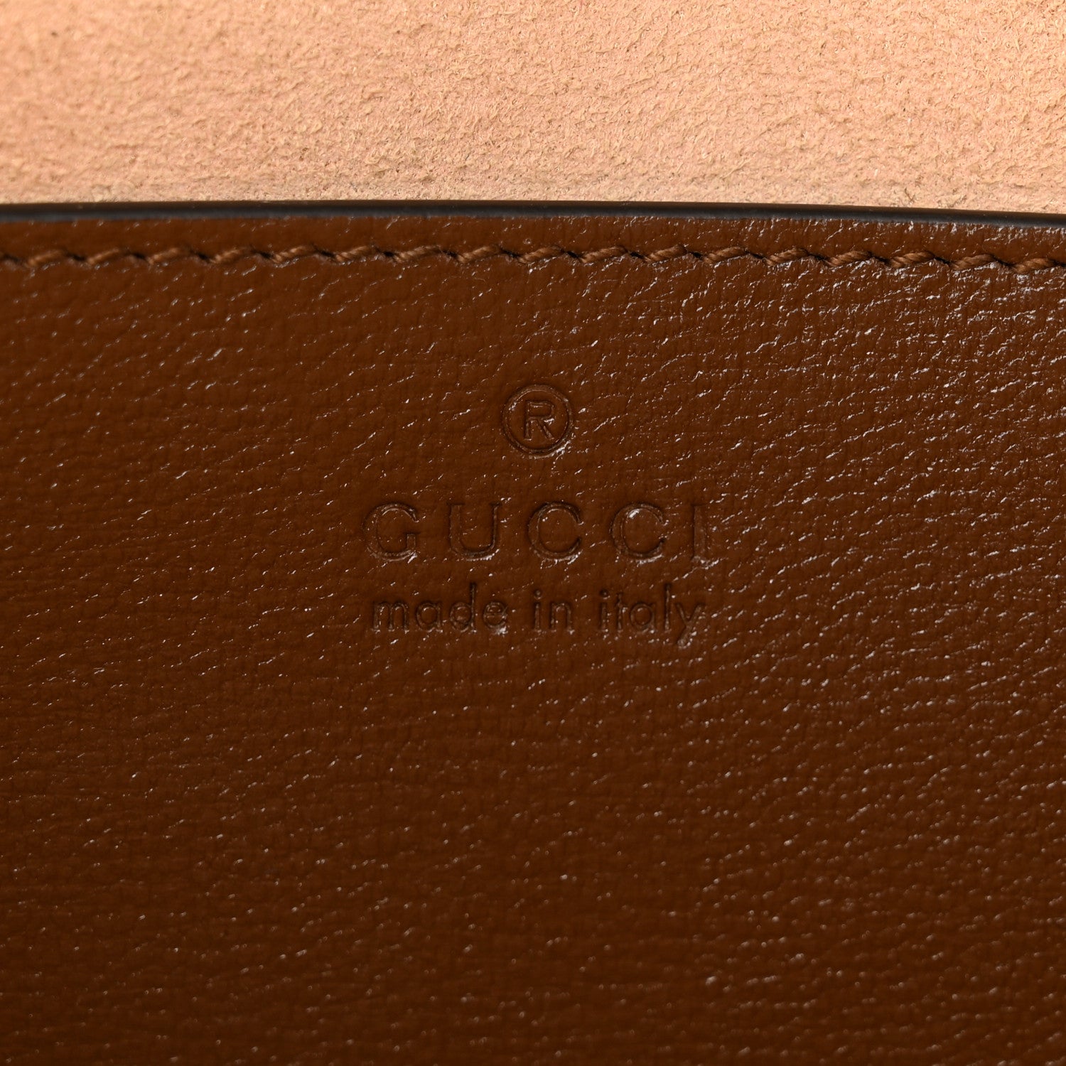 Gucci GG Supreme Monogram Azalea Calfskin Web Small Horsebit 1955 Crossbody Bag Beige Ebony Brown Sugar 6 of 10