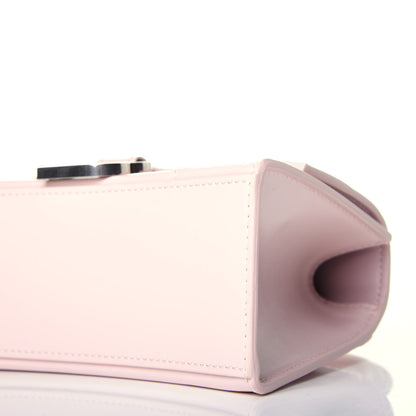 Balenciaga Shiny Box Calfskin Hourglass Top Handle Bag XS Light Rose 8 of 8