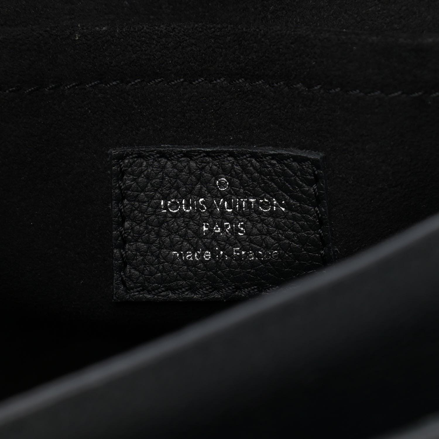 Louis Vuitton Soft Calfskin Mylockme Chain Bag BB Black 6 of 14