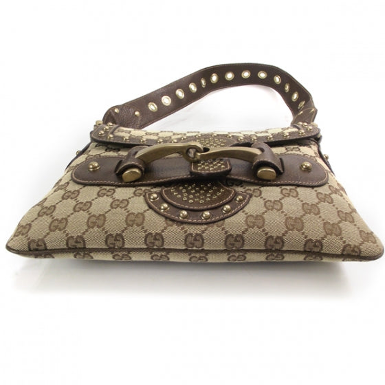 Monogram Borchie Studded Flap Bag