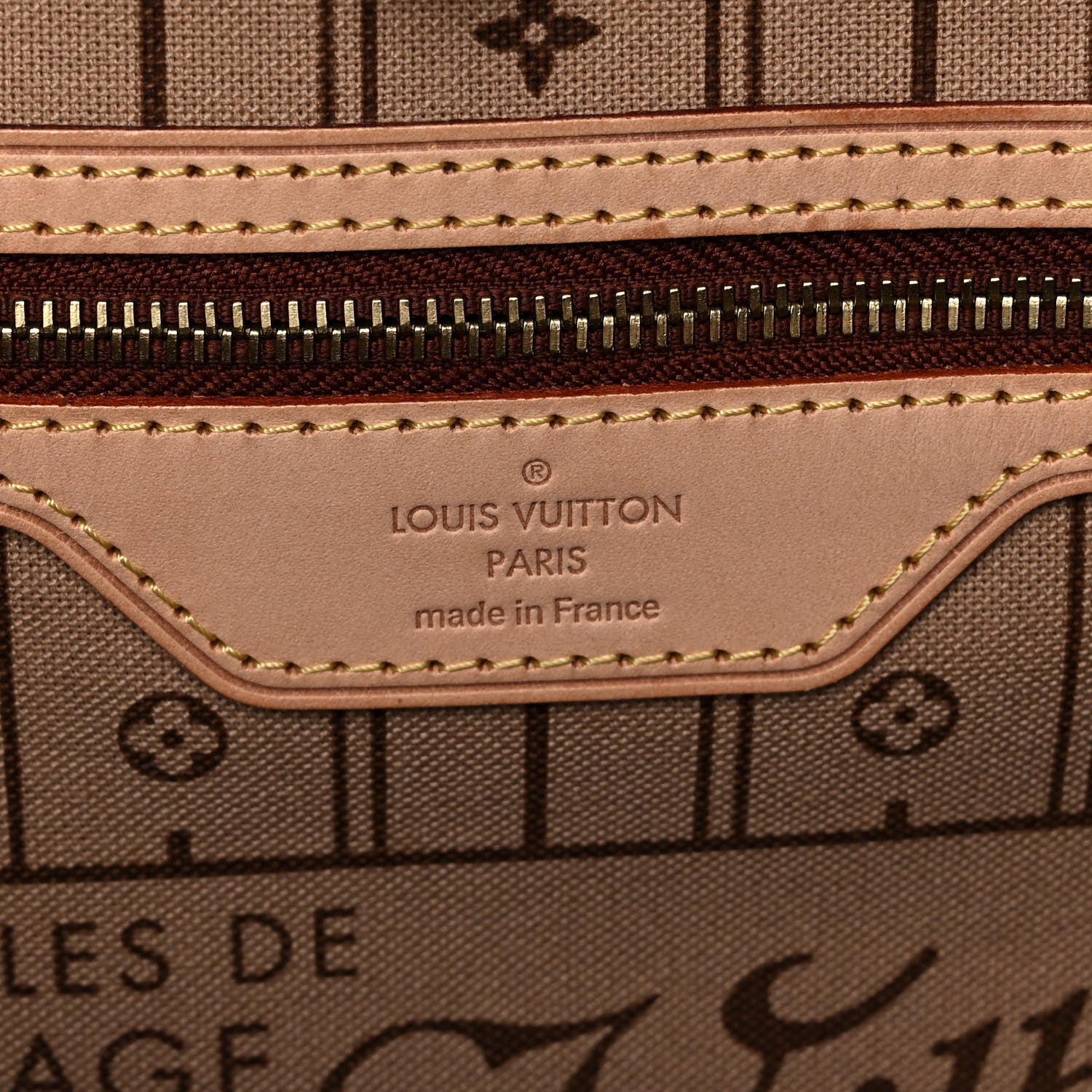 Louis Vuitton Monogram Neverfull MM 6 of 16