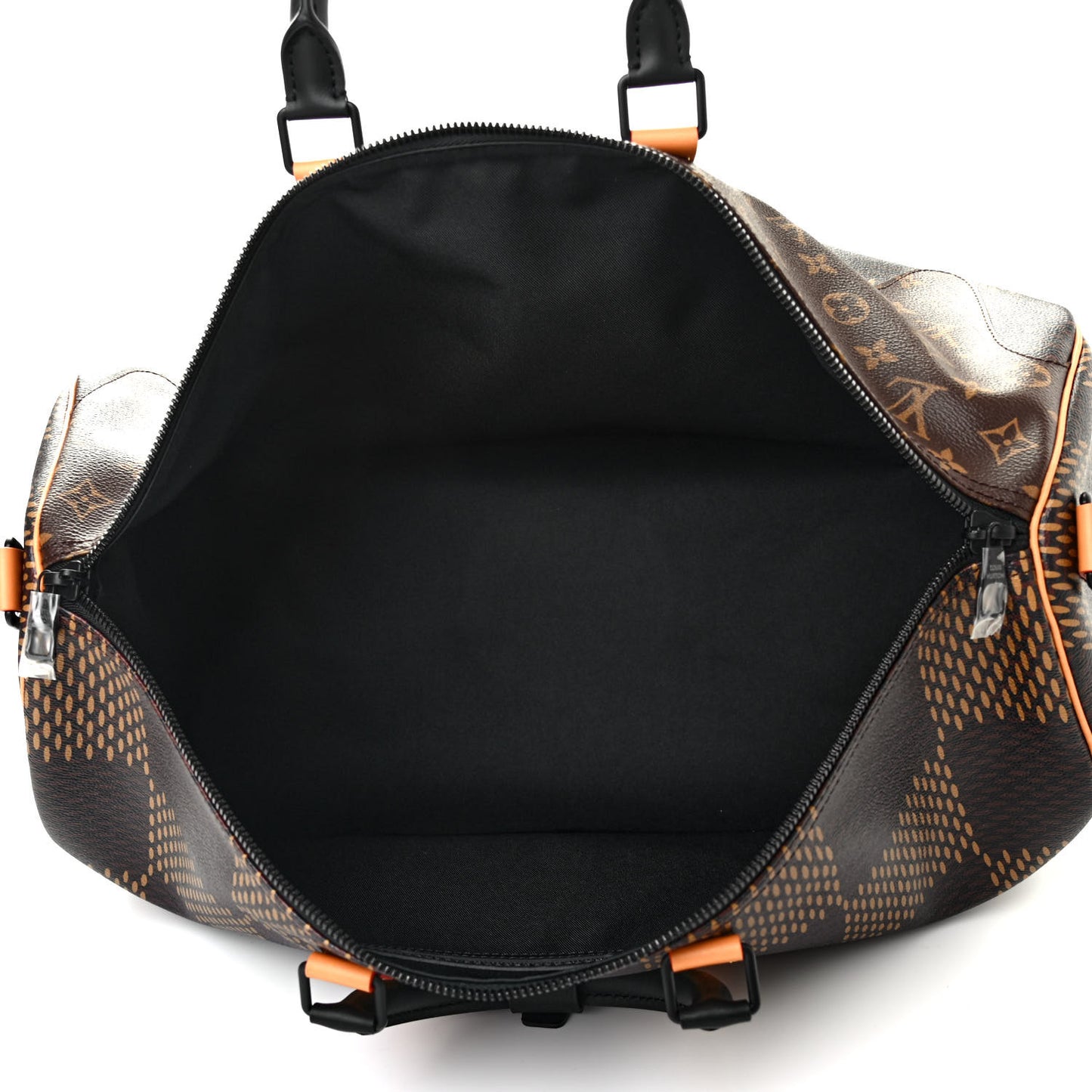 X NIGO Giant Damier Ebene Monogram Keepall Bandouliere 50