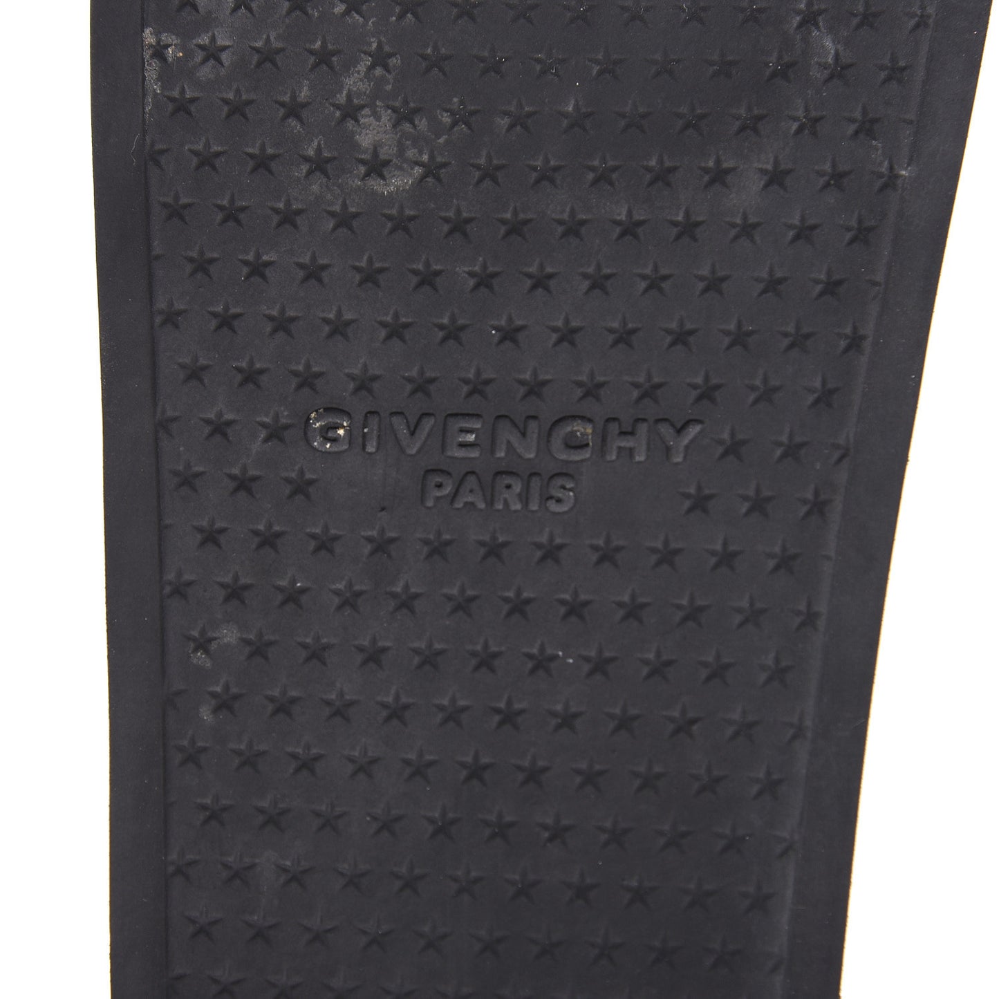 Rubber Logo Womens Pool Slide Sandals 36 Black