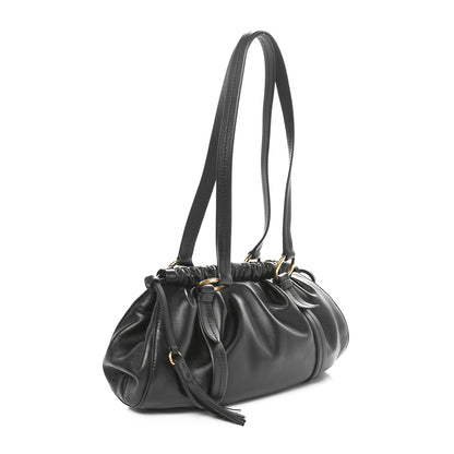 Miu Miu Nappa Joie Shoulder Bag Black 3 of 9