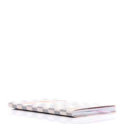 Louis Vuitton Damier Azur Summer Trunks Clemence Notebook MM 4 of 9