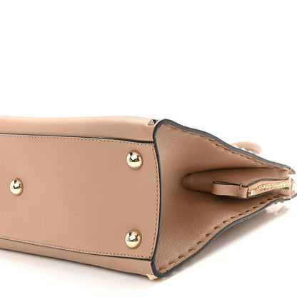 Valentino Garavani Vitello Rockstud Dome Shopper Alpaca 7 of 12