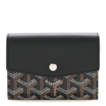 Goyard Goyardine Saint-Gabriel Compact Wallet Black 1 of 8