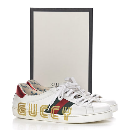 Gucci X SEGA Calfskin Web Guccy Mens Ace Sneakers 9 White 18 of 18