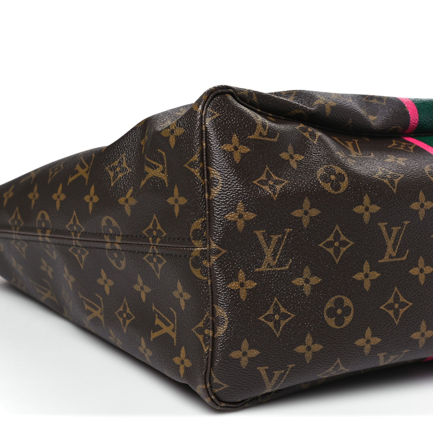 Louis Vuitton Monogram My LV Heritage Neverfull GM Vert Anglais Fuchsia 9 of 11