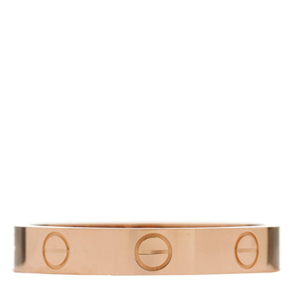 Cartier 18K Pink Gold 3.5mm LOVE Wedding Band Ring 59 8.75 1 of 5