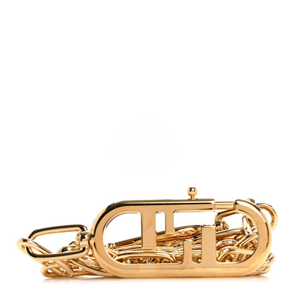 Fendi Metal O'Lock Strap You Gold 1 of 3