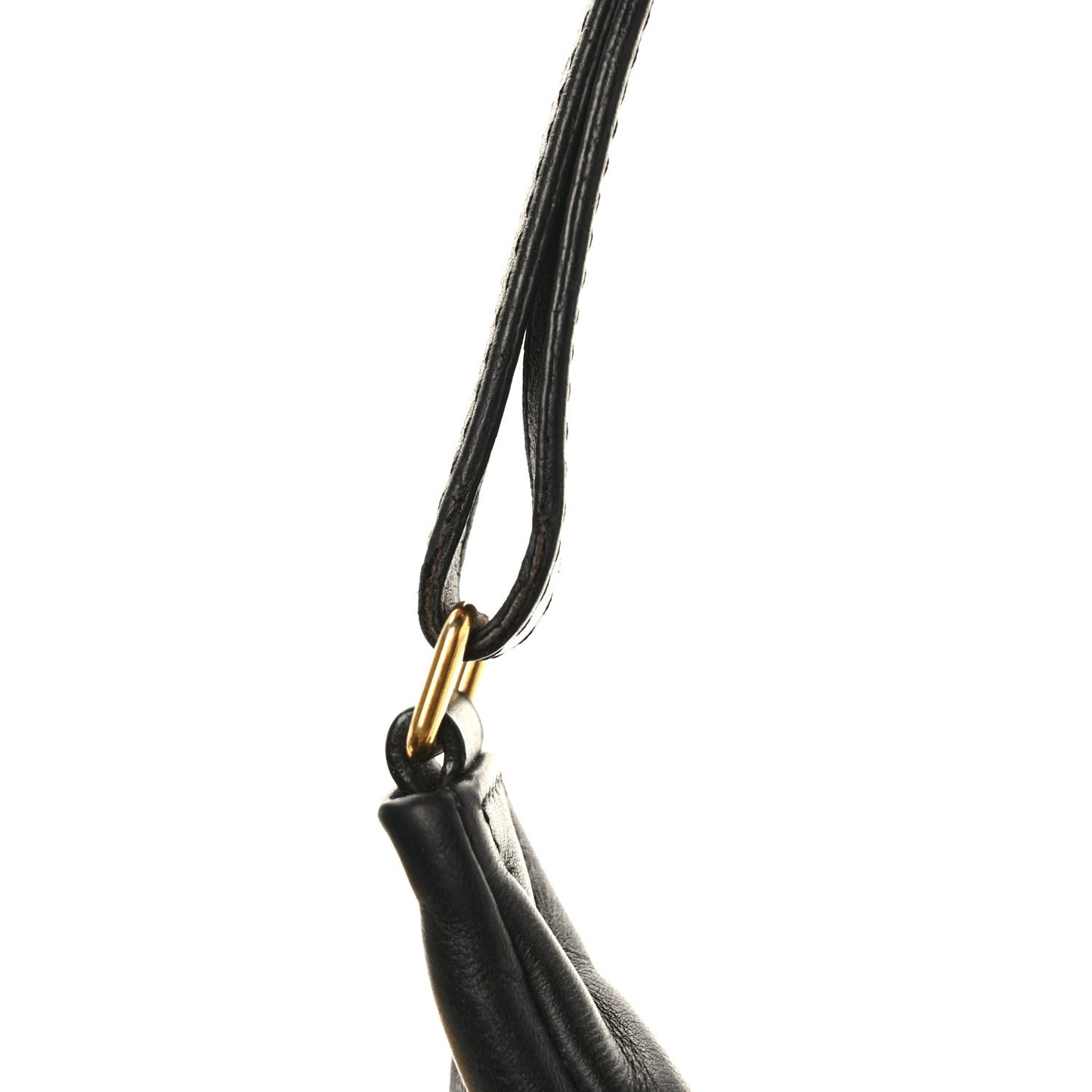 Calfskin Quilted New Wave Bumbag Black