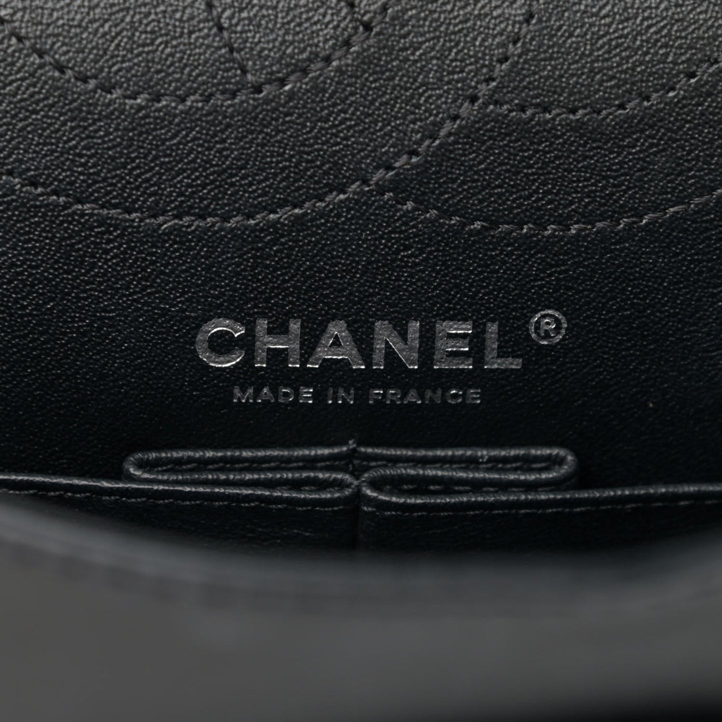 Patent Calfskin Quilted 2.55 Reissue 225 Flap So Black