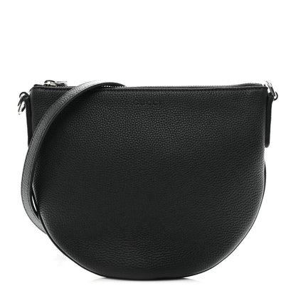 Gucci Pebbled Calfskin Mini B Shoudler Bag Black 1 of 10
