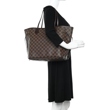 Louis Vuitton Damier Ebene Neverfull MM 2 of 10