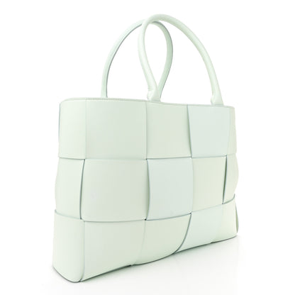 Bottega Veneta Nappa Maxi Intrecciato Mens Arco Tote Glacier 4 of 12