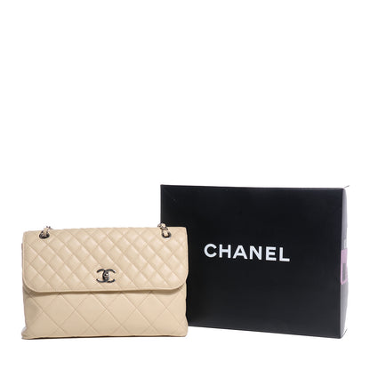 Chanel Calfskin Quilted In the Business Flap Bag Light Beige 6 of 8