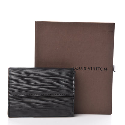Louis Vuitton Epi Ludlow Wallet Black 8 of 8