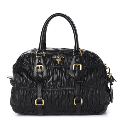 Prada Nappa Gaufre Tote Black 1 of 19