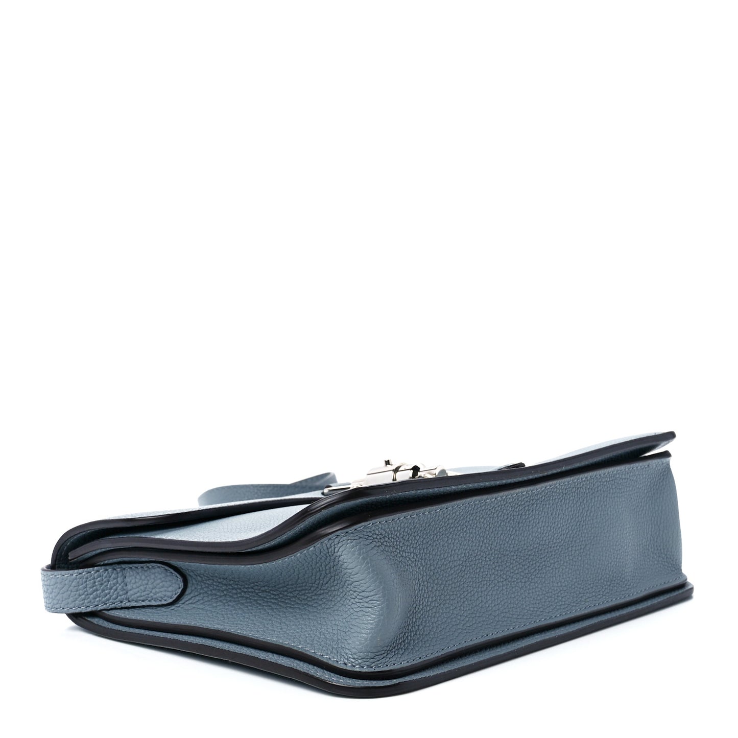 Soft Calfskin Small Jackie Shoulder Bag Grey