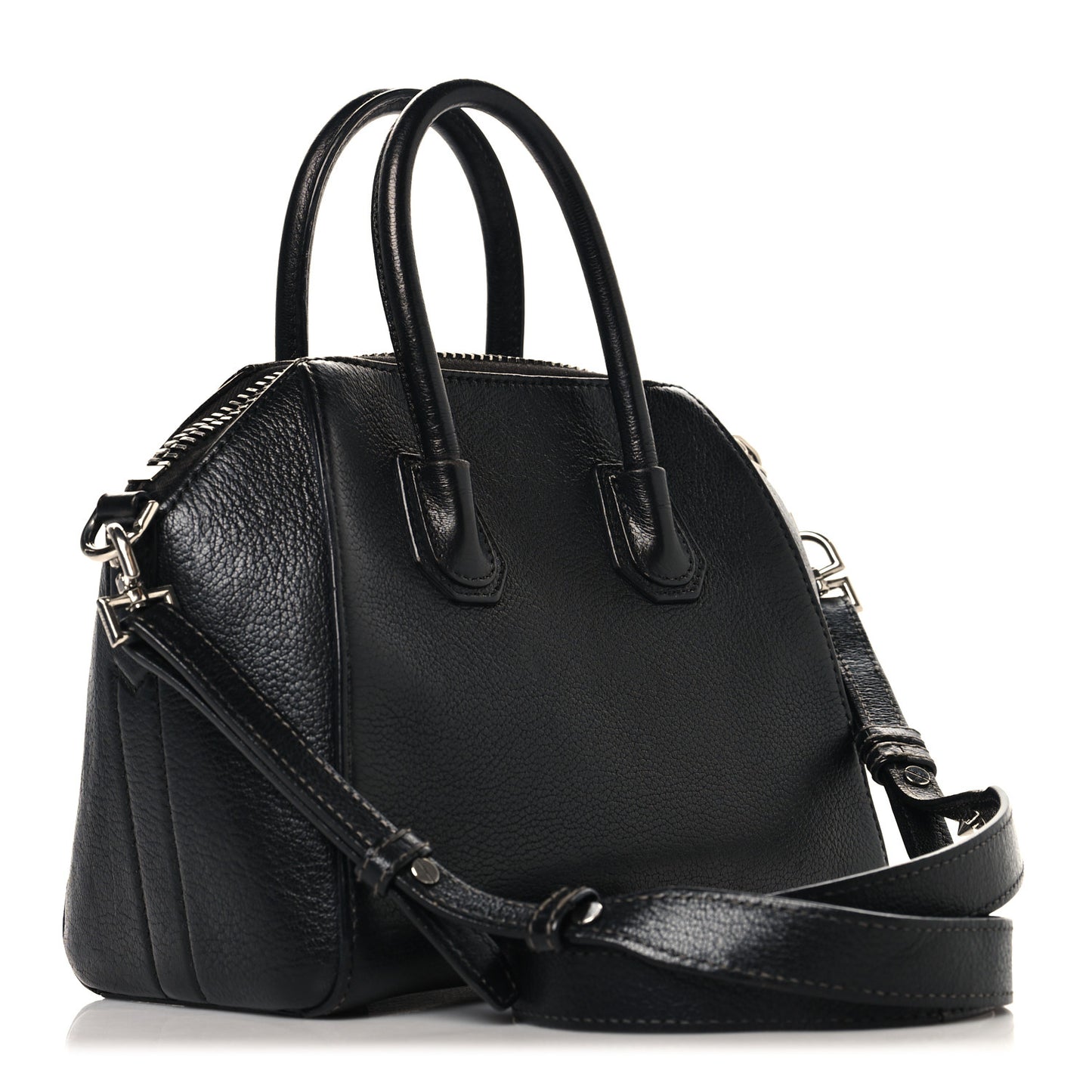 Sugar Goatskin Mini Antigona Black
