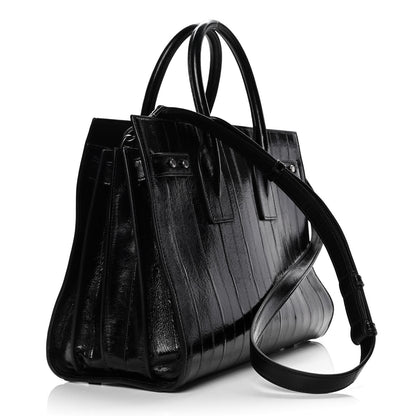 Saint Laurent Eel Small Sac De Jour Souple Black 4 of 12