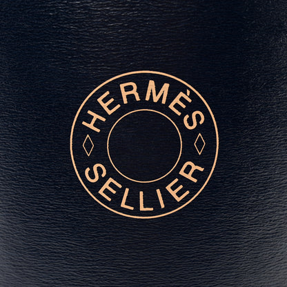 Hermes Cardboard Metal Sellier Smallbox Storage Box Navy 5 of 8