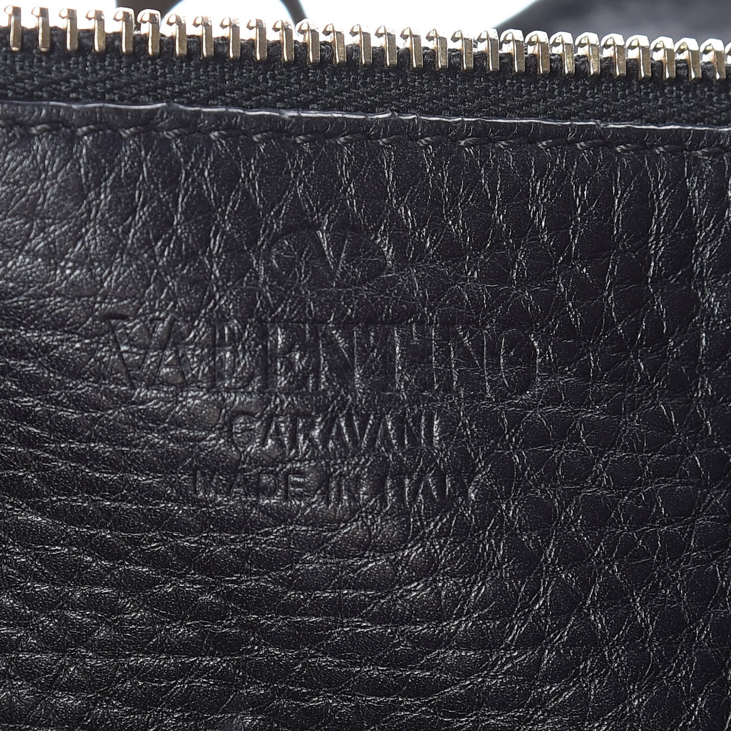 Valentino Garavani Pebbled Calfskin Large Rockstud Flip-Lock Messenger Bag Black 8 of 15