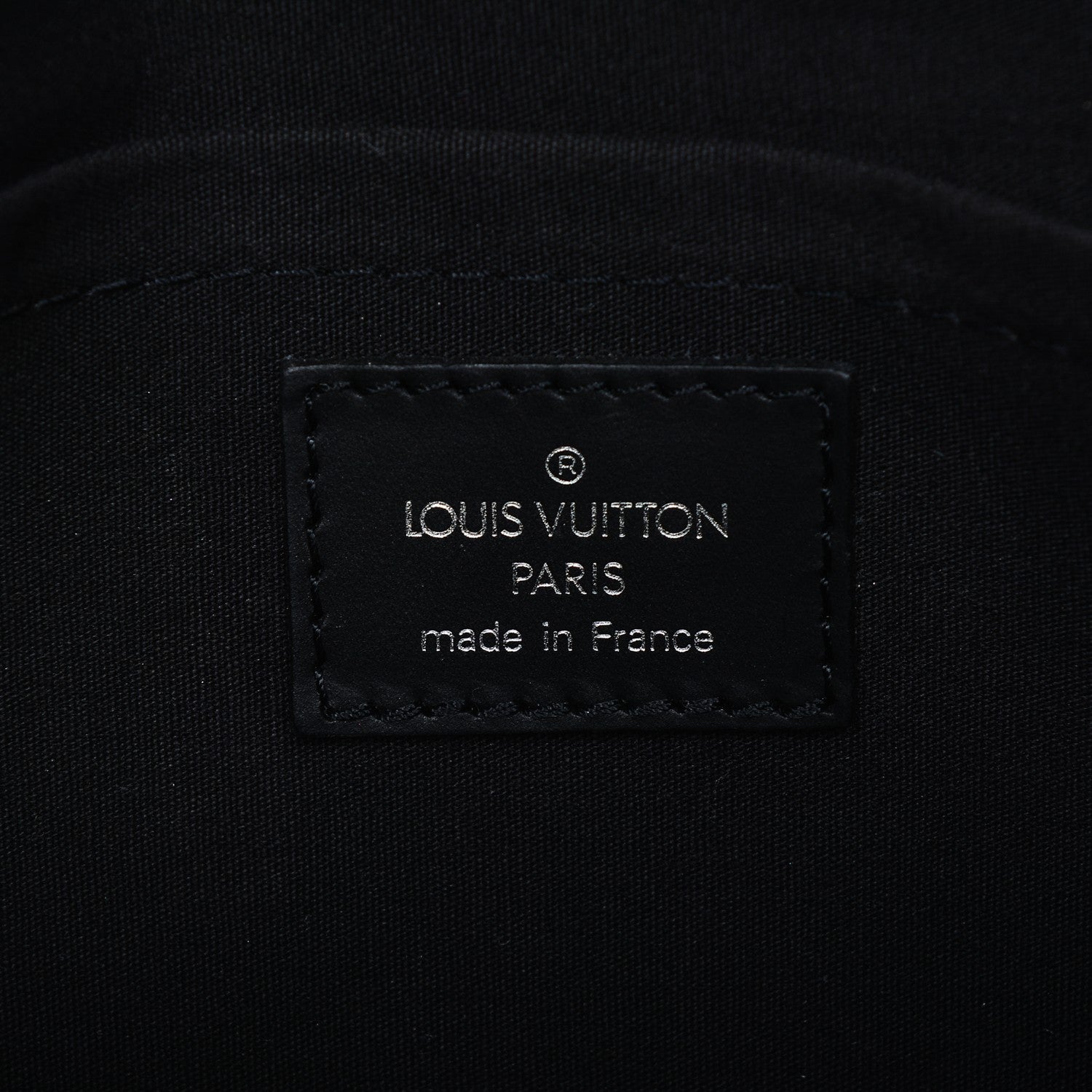 Louis Vuitton Epi Segur Pochette Black 6 of 6