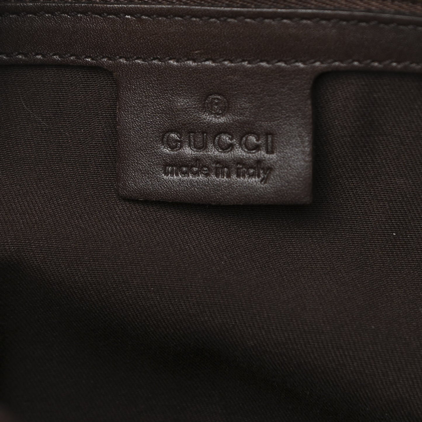 Monogram Web GG Reins Hobo Brown