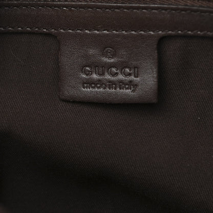 Gucci Monogram Web GG Reins Hobo Brown 6 of 16