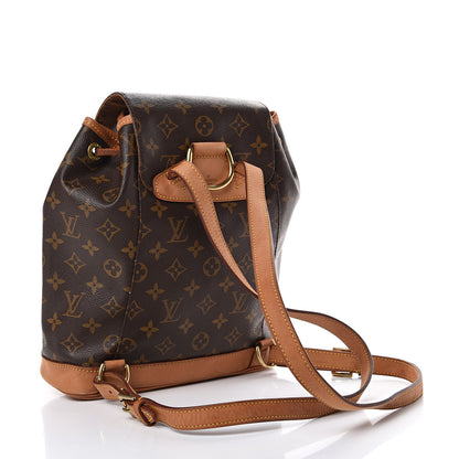 Louis Vuitton Monogram Montsouris MM Backpack 2 of 16