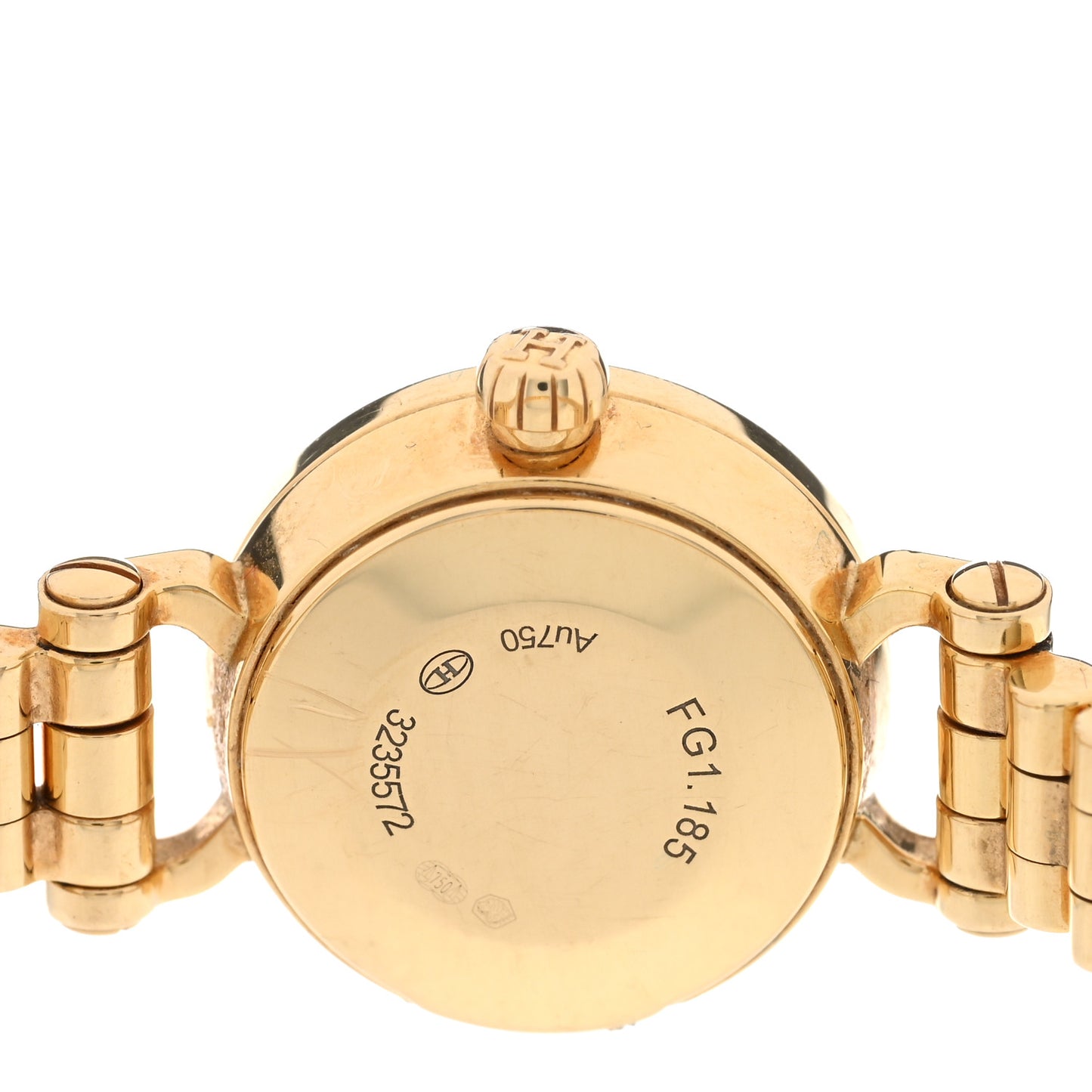 18K Yellow Gold Diamond 16mm Faubourg Quartz Watch