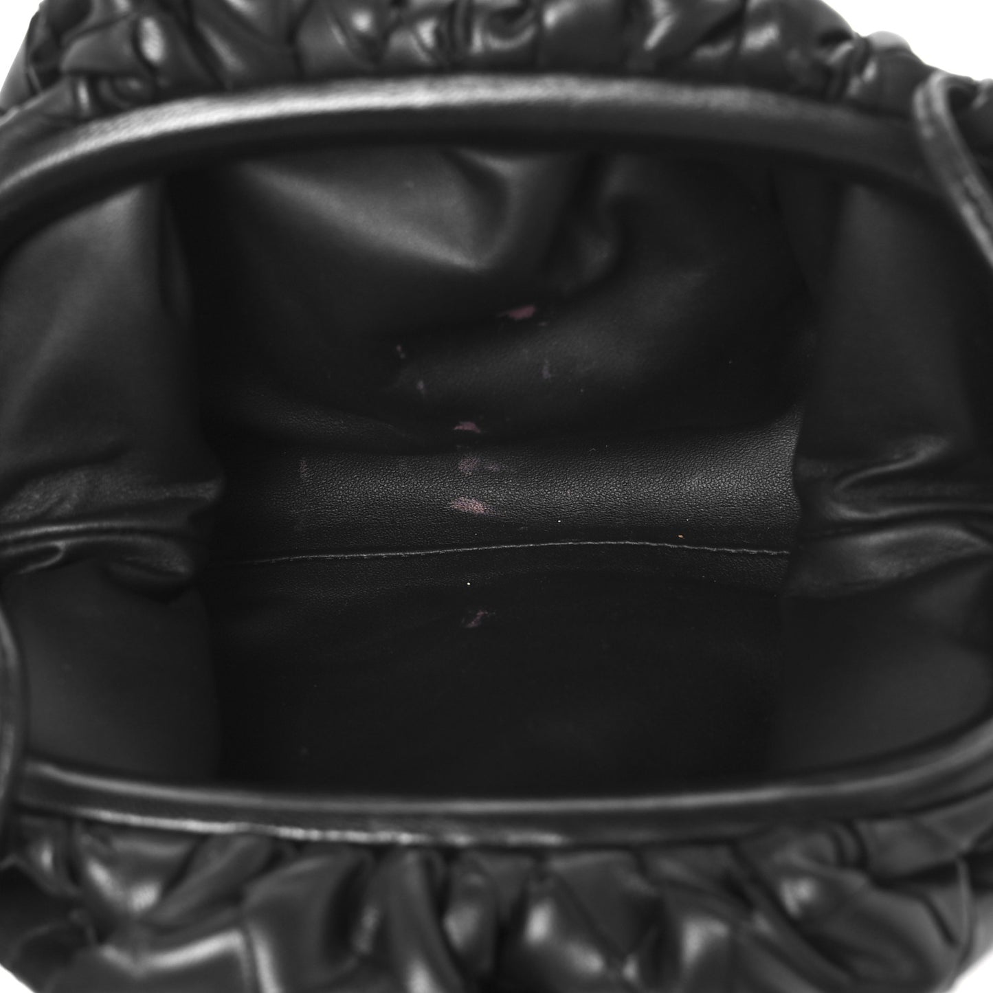 Nappa Intrecciato The Mini Pouch Black