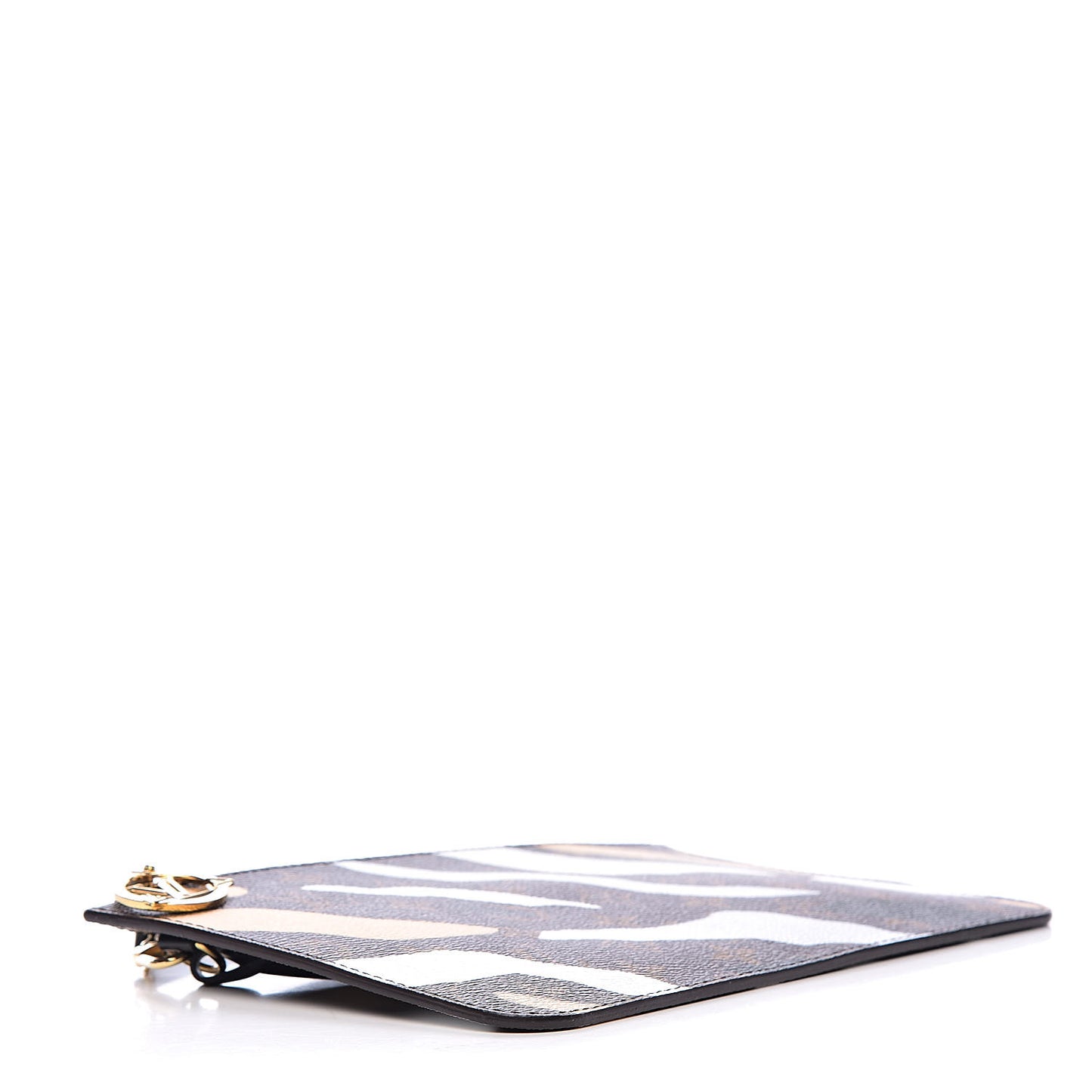 X LOL Monogram Neverfull MM GM Pochette Gold Silver