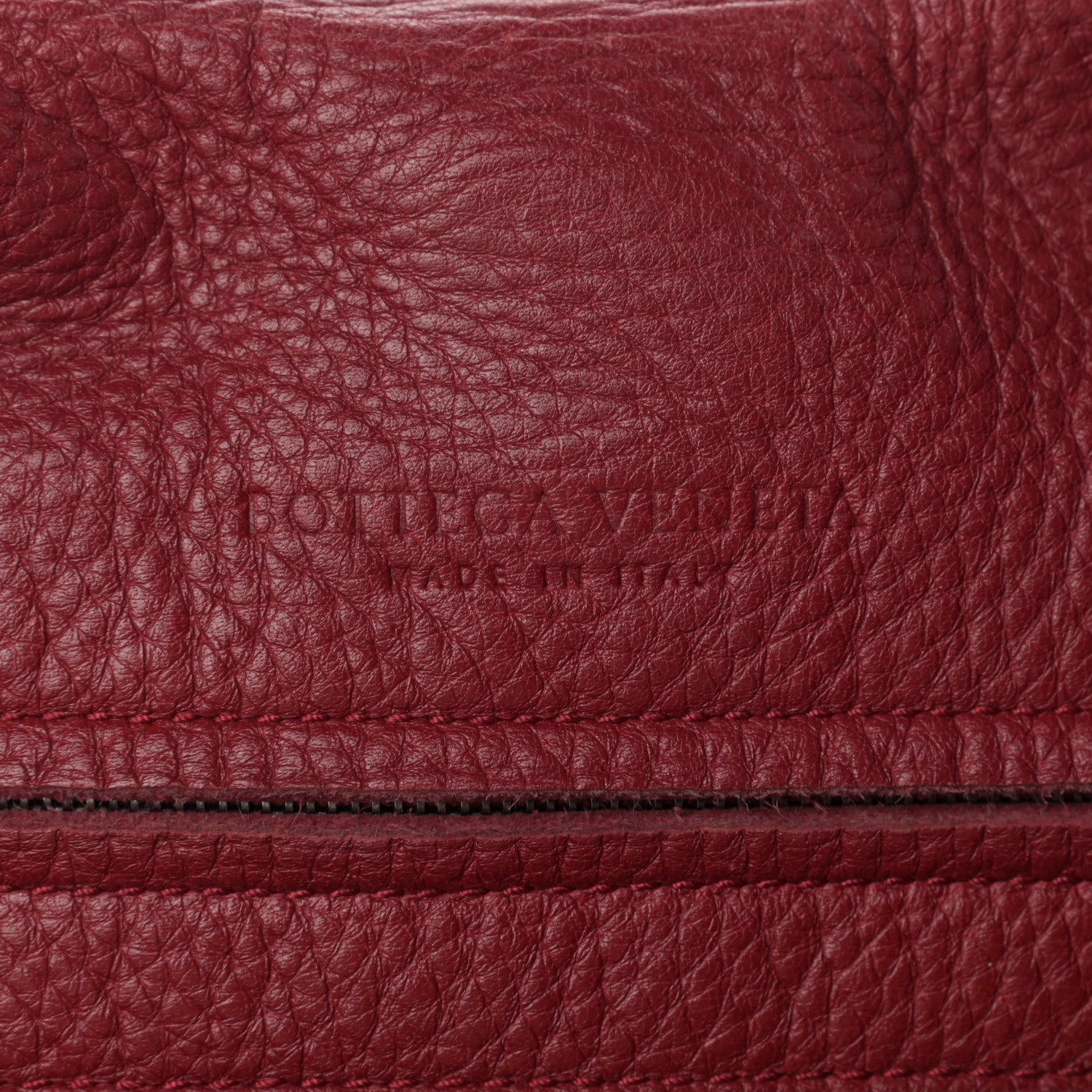 Bottega Veneta Cervo Deerskin Large Hobo Scarlet 5 of 12