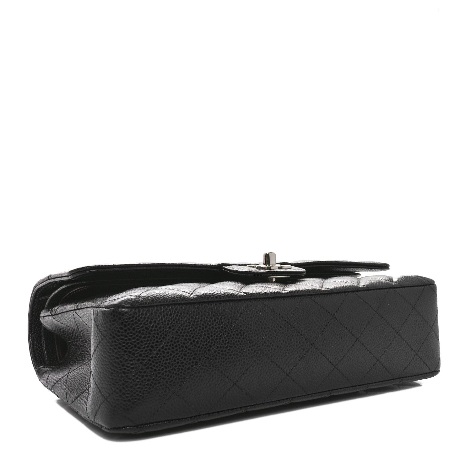 Chanel Caviar Quilted Medium Double Flap Black 4 of 11